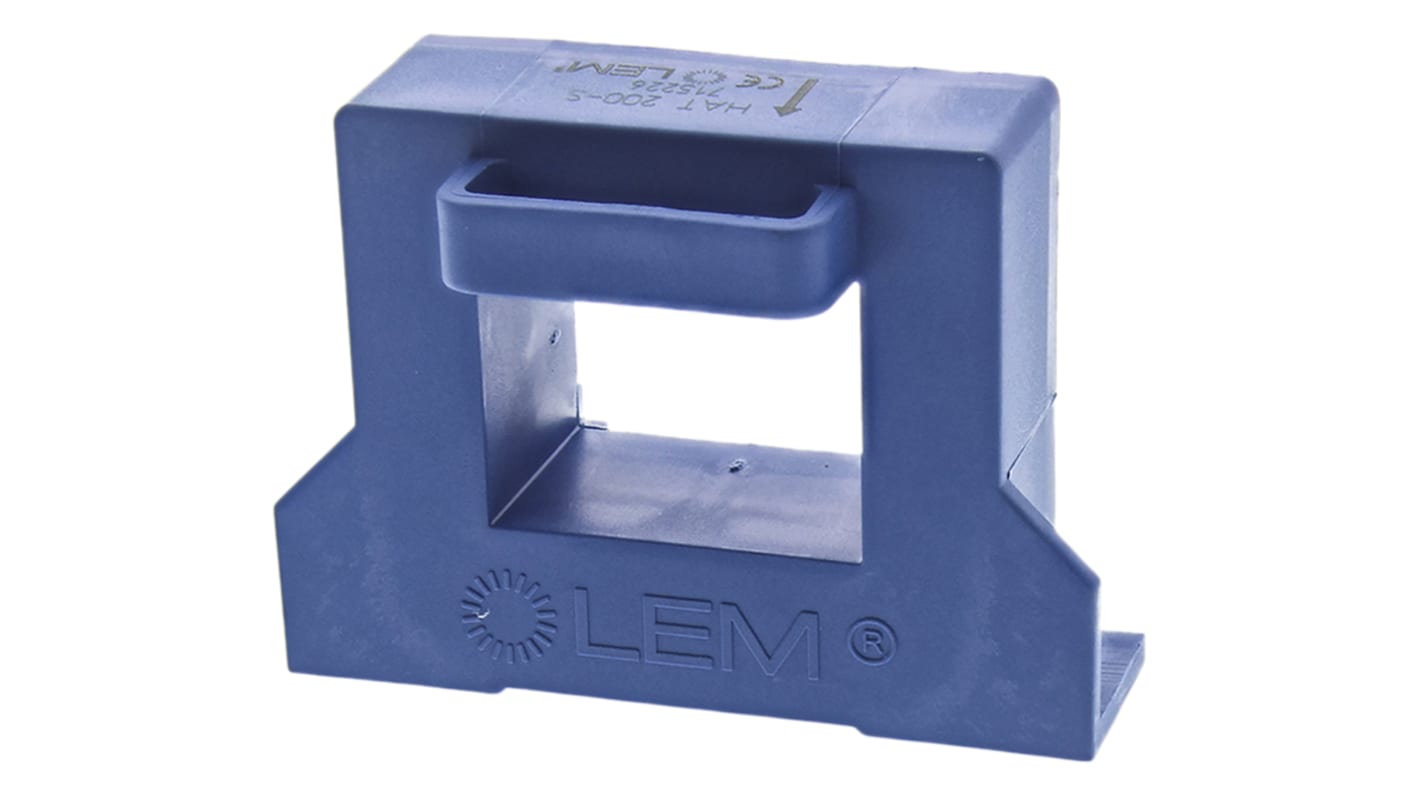 LEM HAT Series Current Transformer, 200A Input, 600:1, 40.5 x 30.5mm Bore, 15 V