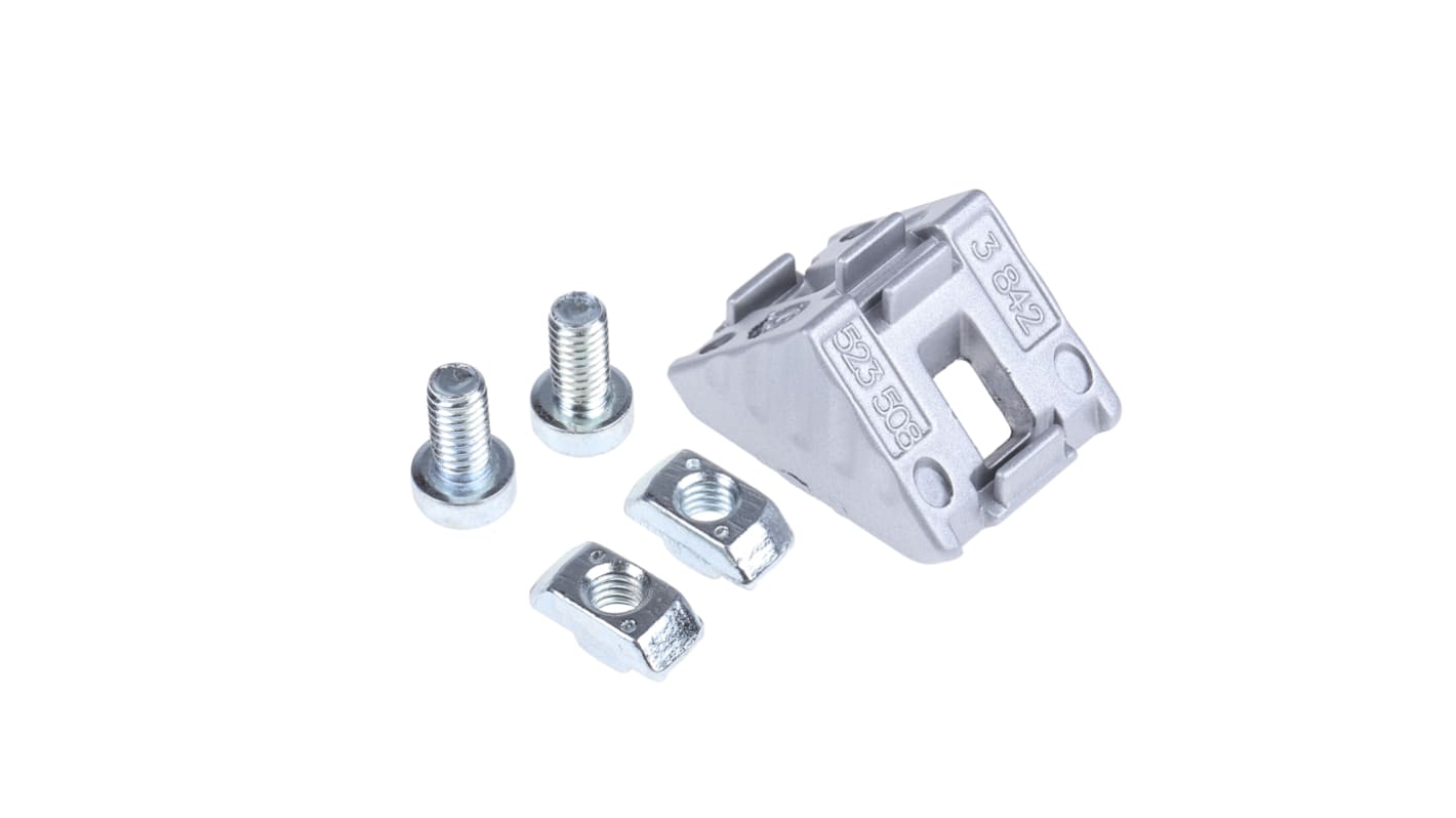 Bosch Rexroth Verbindungskomponente, Winkel, Steckverbinderhalterung und Gelenk für 6mm, M4, L. 8mm passend für 20 mm