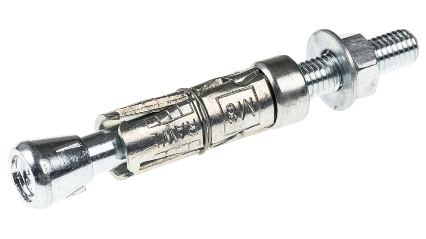 Kotva do zdiva, Ocel R-RBP-M08/25W, M8, průměr otvoru: 14mm, délka: 90mm RawlPlug