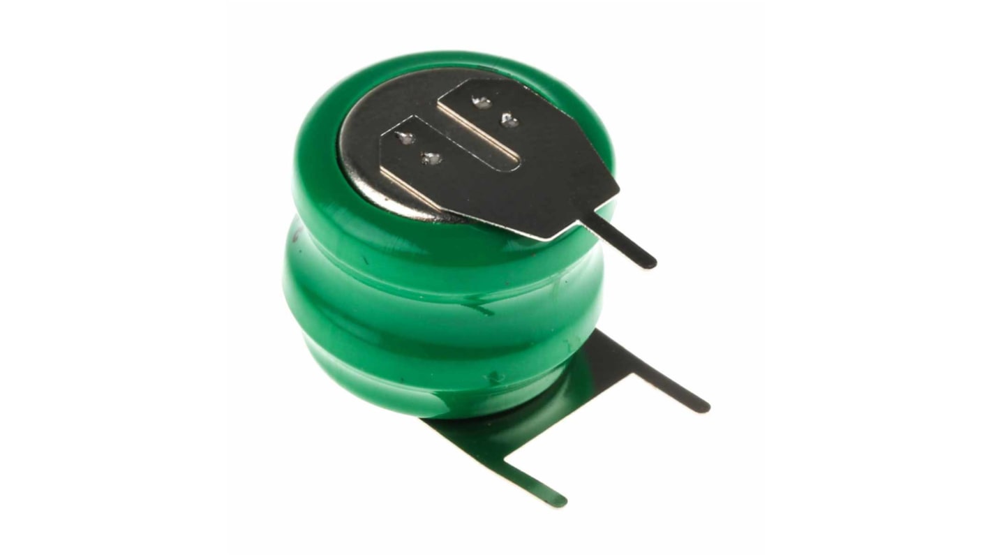 Batteria a bottone ricaricabile RS PRO, 2.4V, 80mAh, NiMH