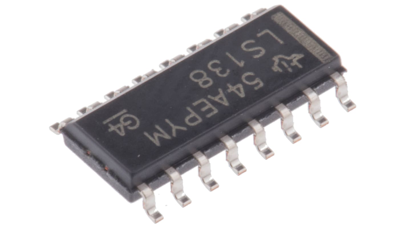 Décodeur, SN74LS138D, SOIC, 16 broches