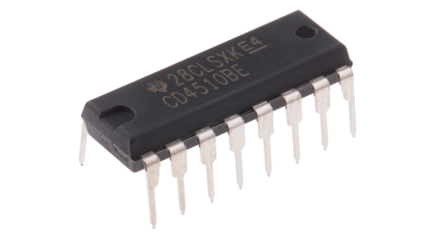 Texas Instruments Zähler 4-Bit Zähler Down Counter, Up Counter THT BCD 16-Pin PDIP 1