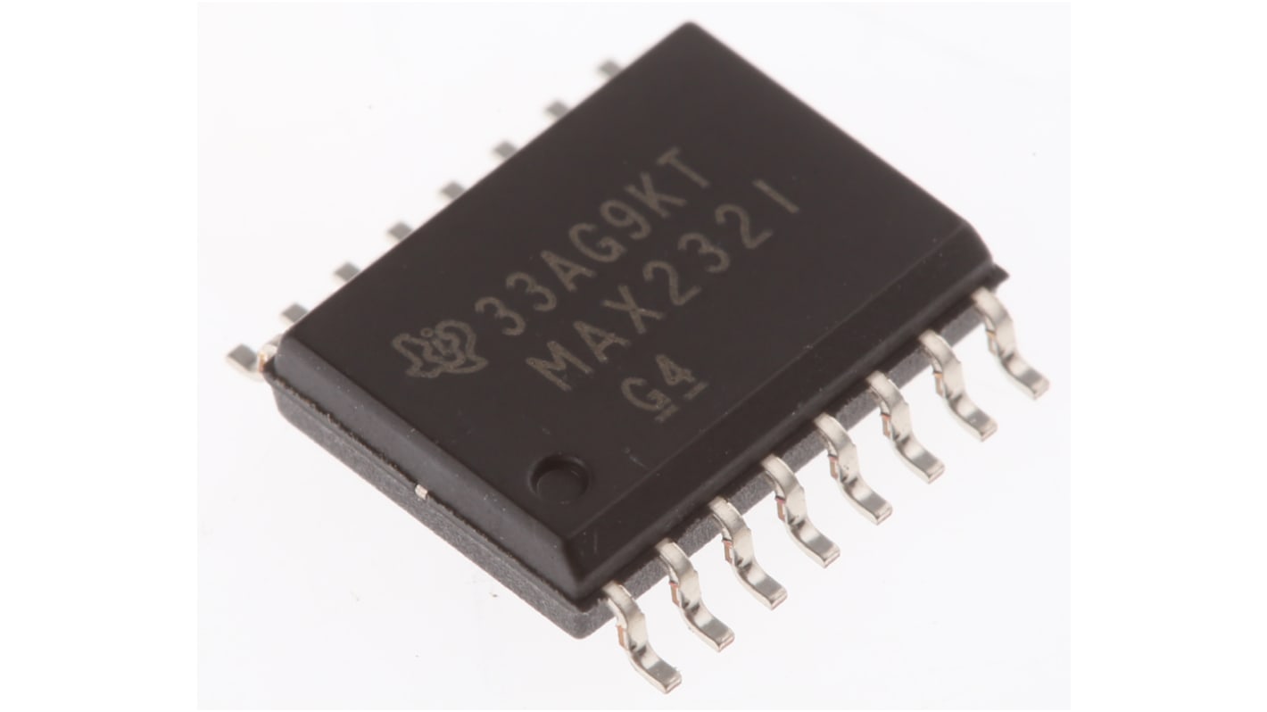 Texas Instruments ライントランシーバ表面実装, 16-Pin, MAX232IDW