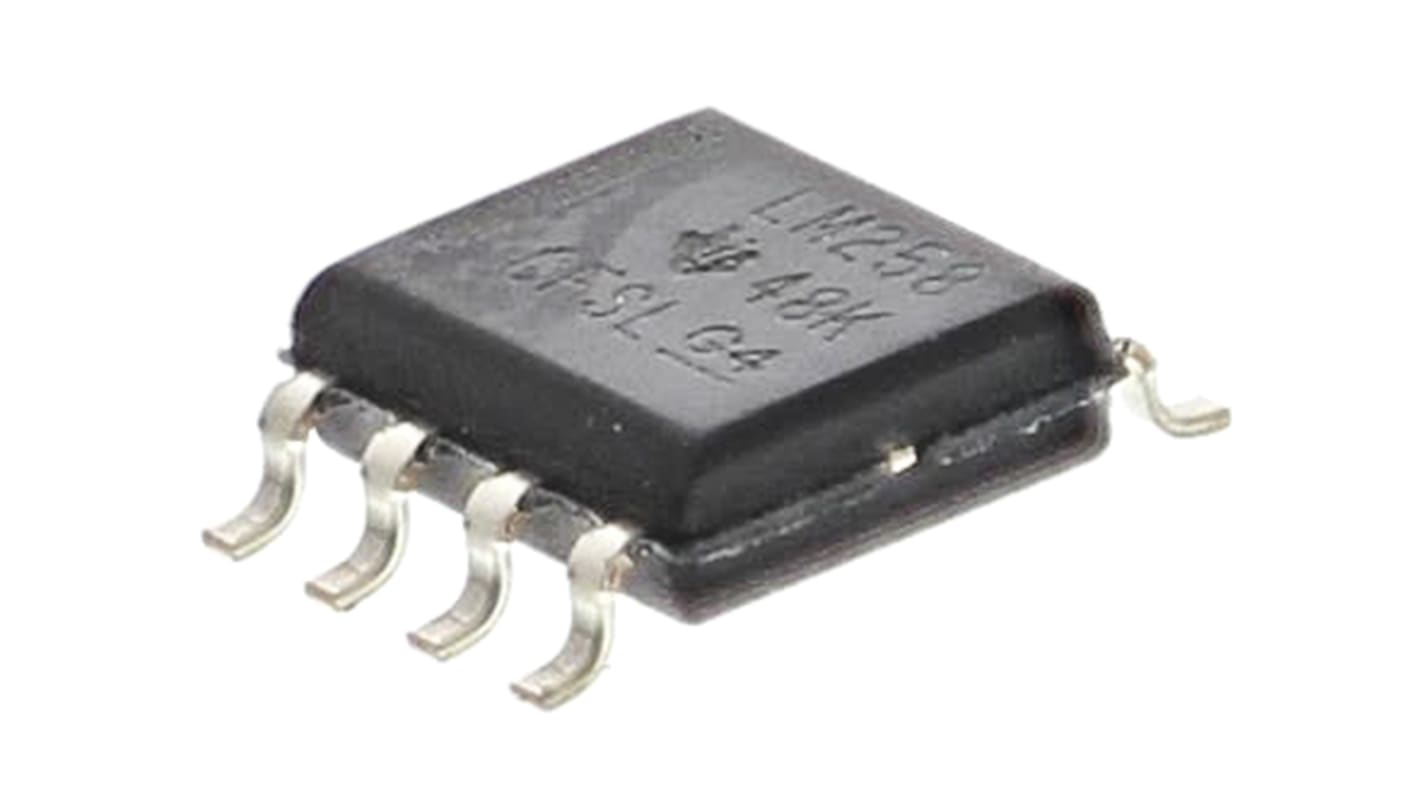 LM258DR Texas Instruments, Precision, Op Amp, 700kHz, 5 → 28 V, 8-Pin SOIC