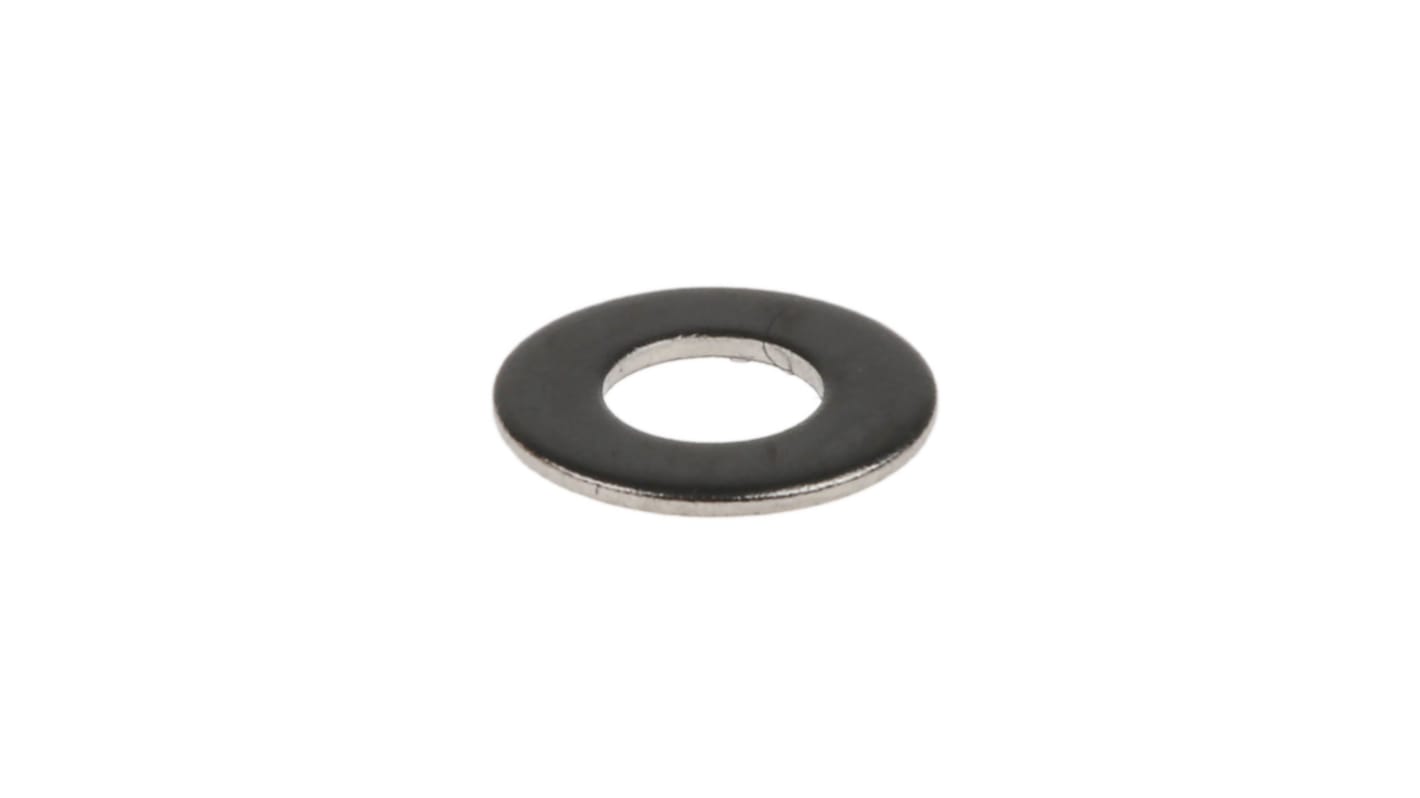 Stainless Steel Plain Washer, 0.8mm Thickness, M4 (Form A), A2 304