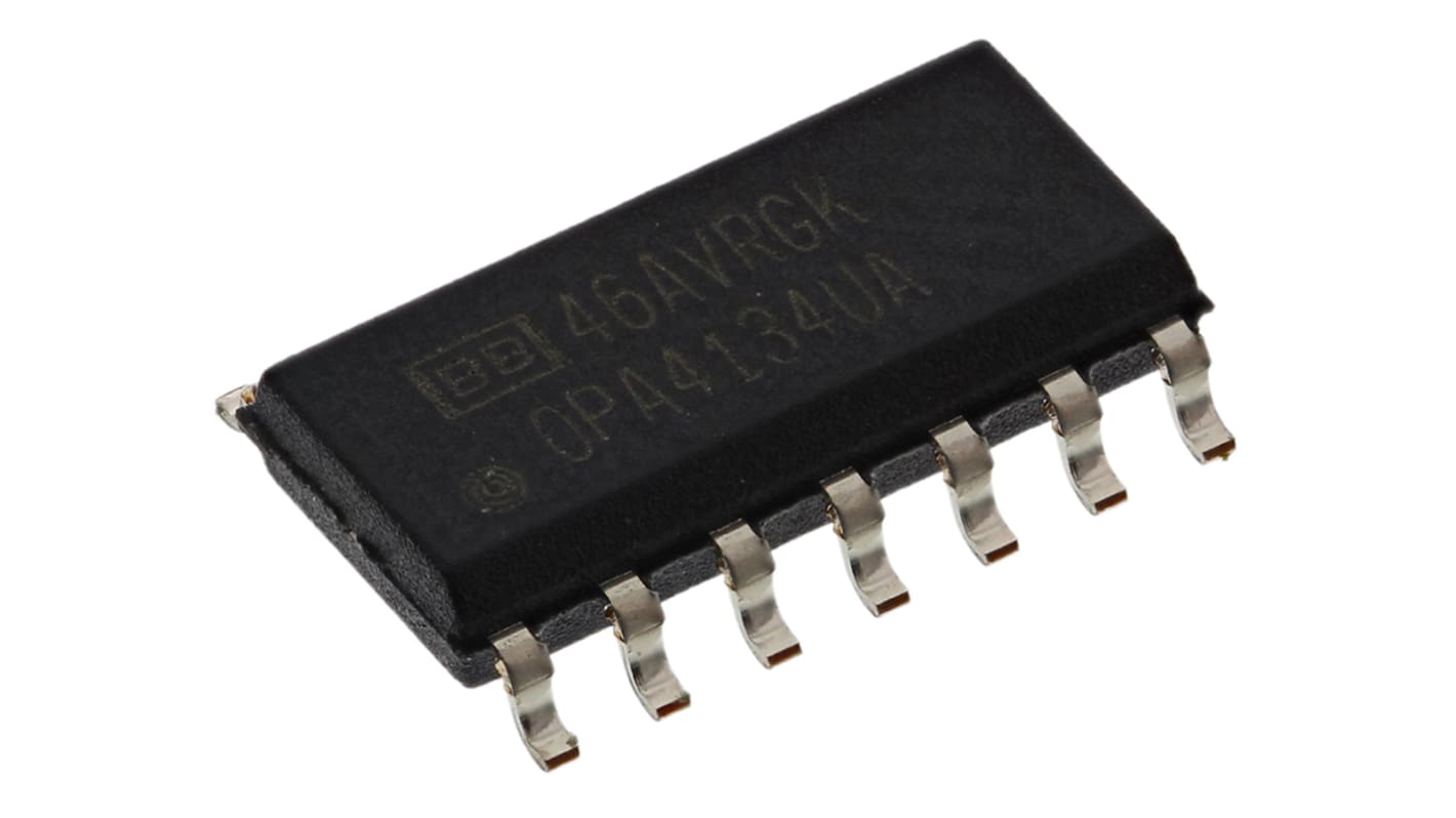 Texas Instruments オーディオアンプ IC オペアンプ 表面実装 OPA4134UA