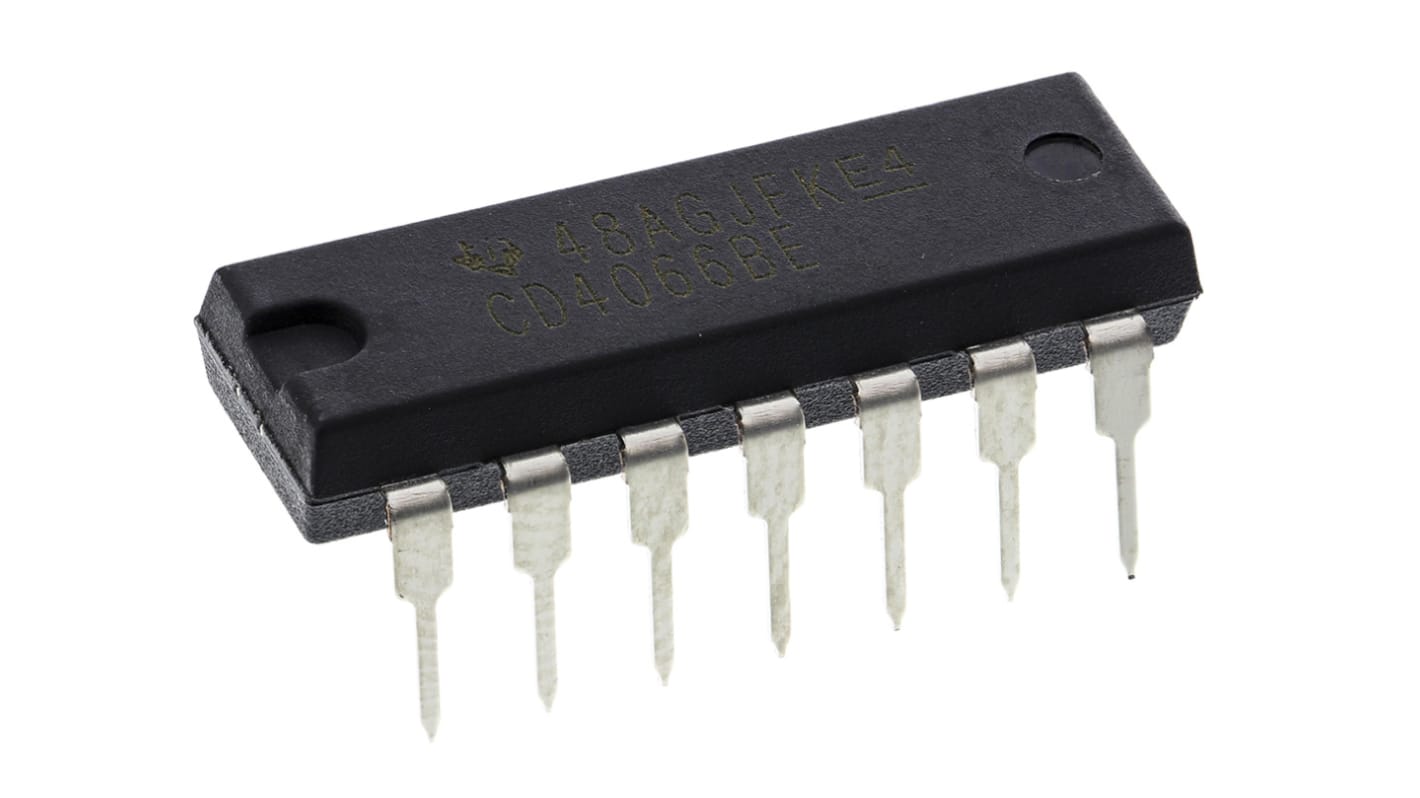 Texas Instruments オペアンプ, スルーホール, 4回路, ±2電源, 単一電源, LM324AN