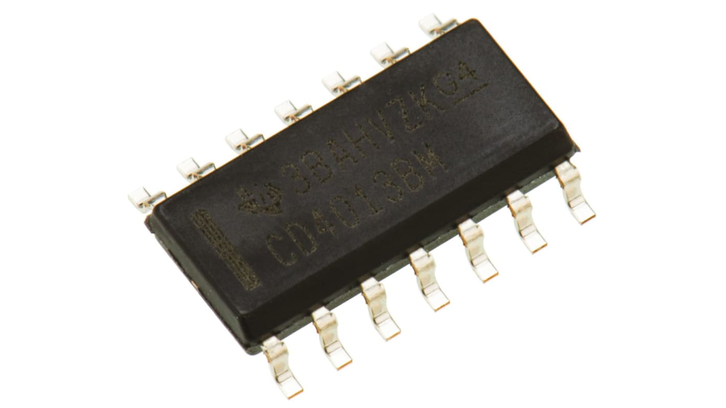 Texas Instruments CD4013BM Dual D Type Flip Flop IC, 14-Pin SOIC