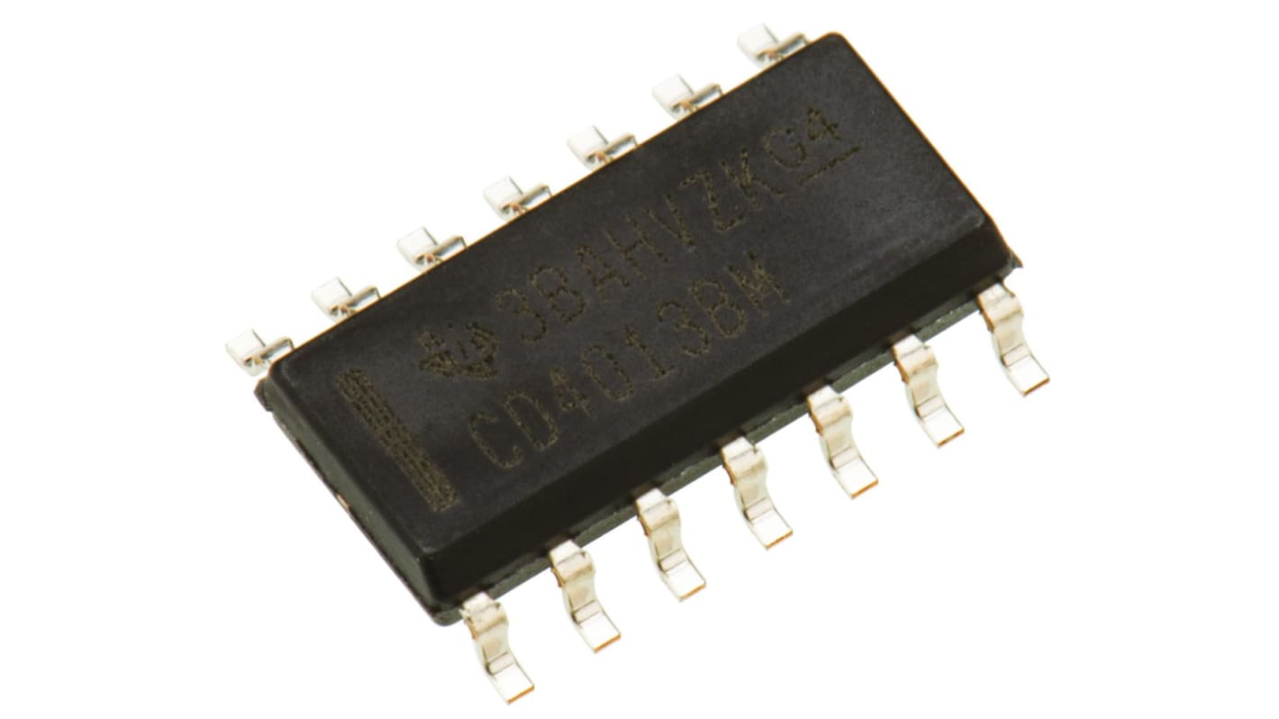 Circuito integrado biestable, CI biestable, CD4013BM, SOIC 14 pines Dual