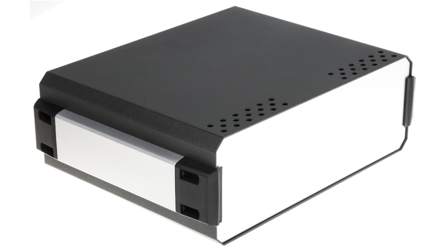 Caja para instrumentación CAMDENBOSS de Aluminio Gris, con asa, ventilada, 271.6 x 205 x 90.4mm