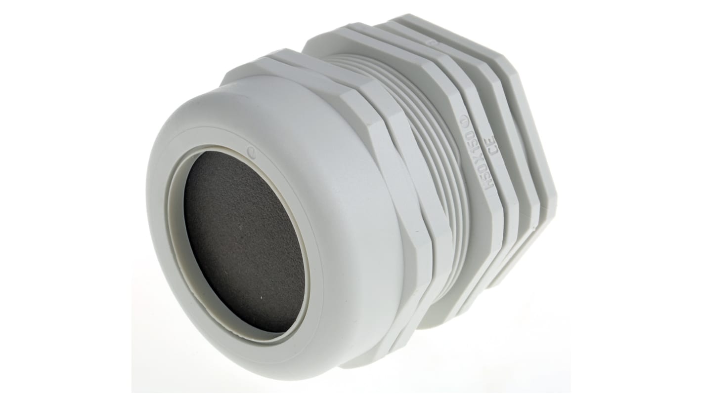 SIB WADI-TEC Series Grey PA 6 Cable Gland, M50 Thread, 34mm Min, 42mm Max, IP68