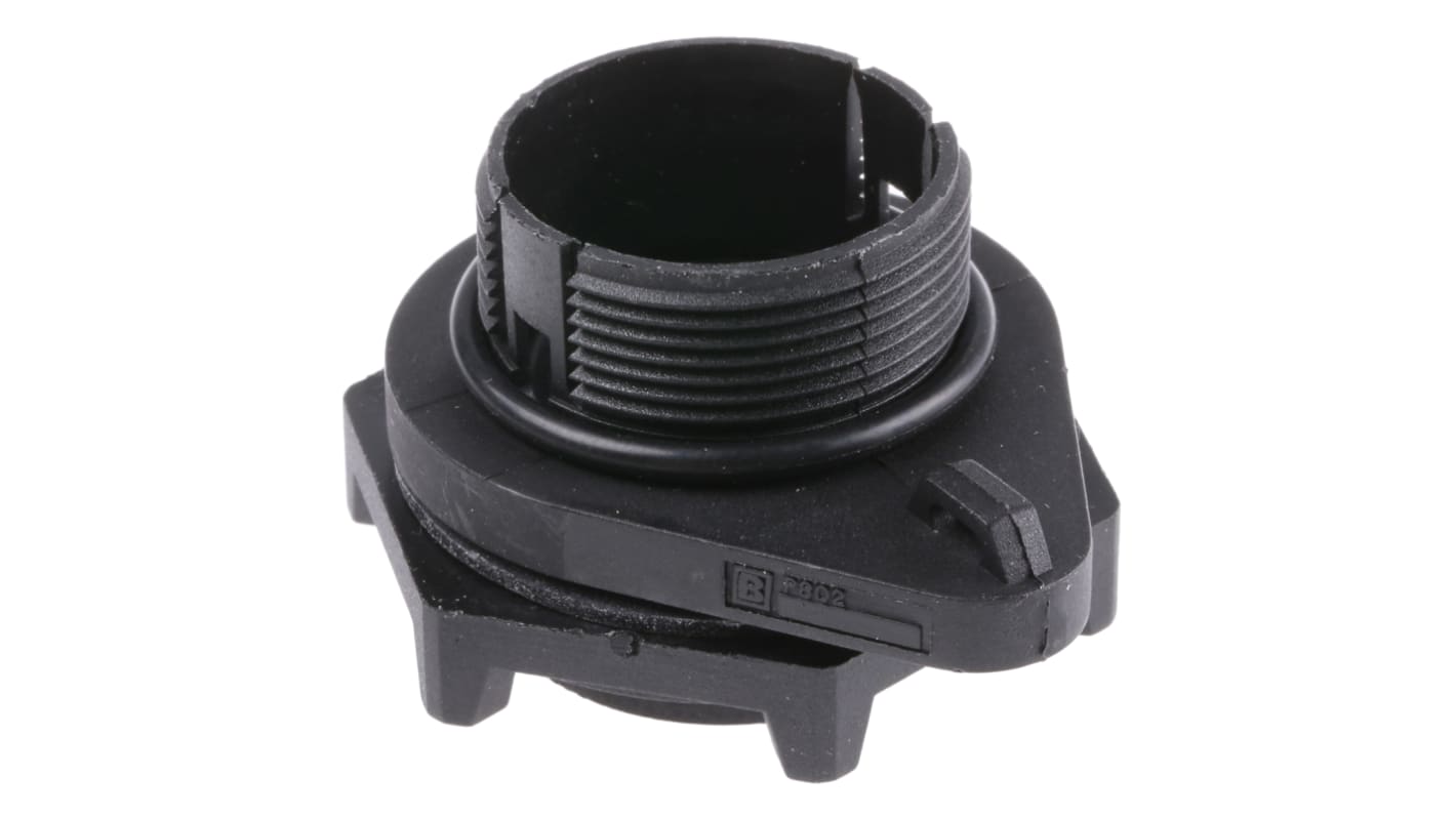 Conector circular Bulgin hembra serie Mini Buccaneer, Montaje en Panel, IP68