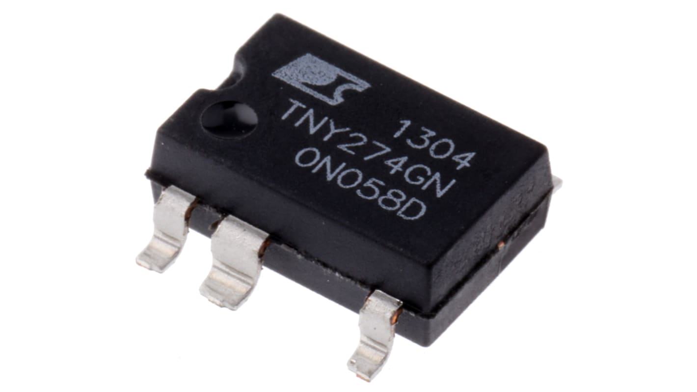 Interruptor de potencia inteligente TNY274GN, Off Line Switcher 11W PDIP SMD 7 pines