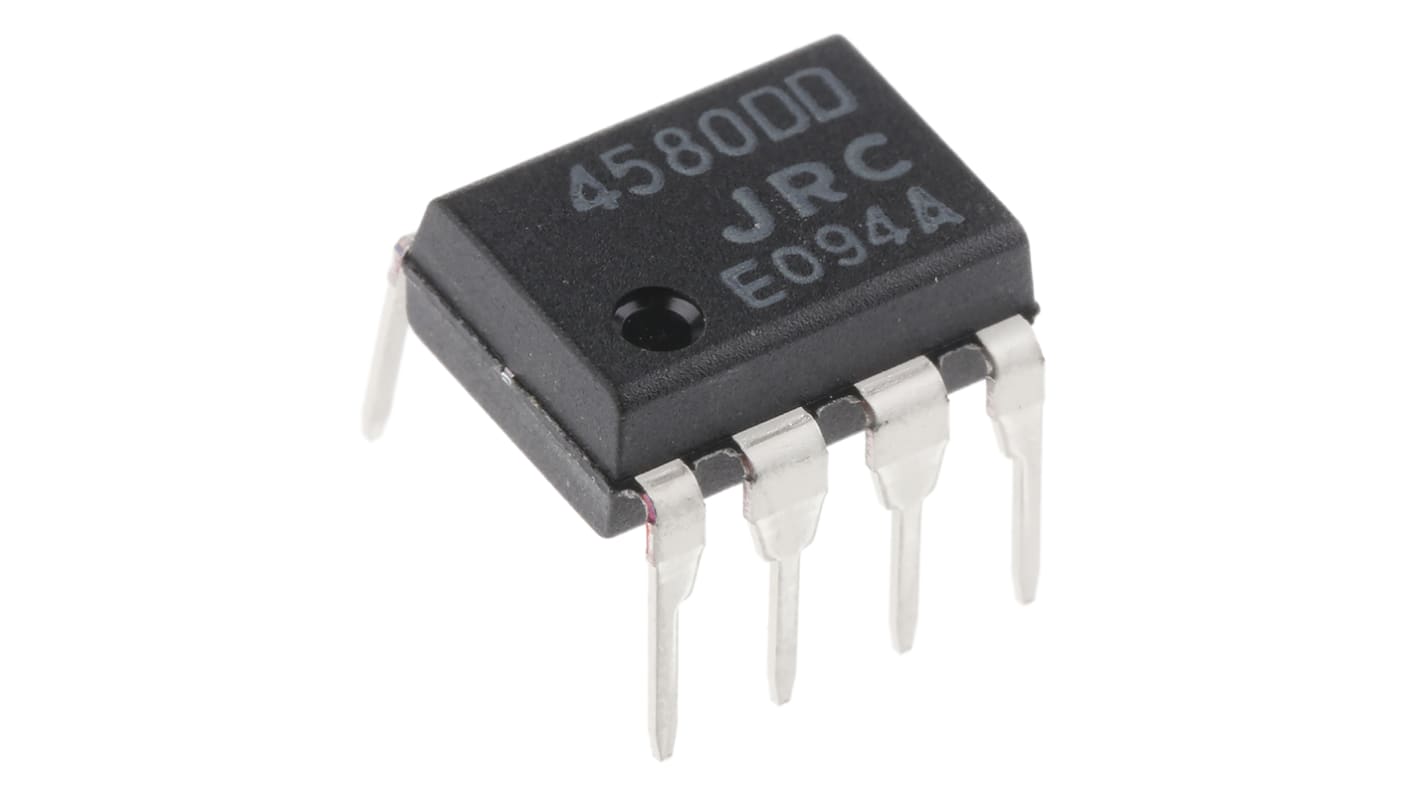 NJM4580D-D NISSHINBO, Op Amp, 15MHz, 8-Pin PDIP