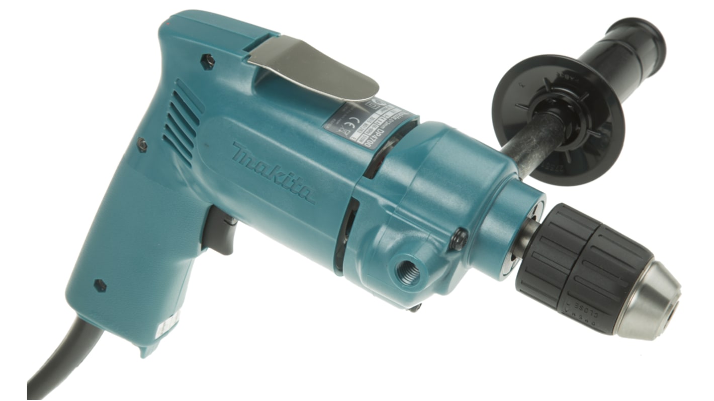 Taladro percutor Makita de 110V 510W, DP4700, Enchufe BS 4343