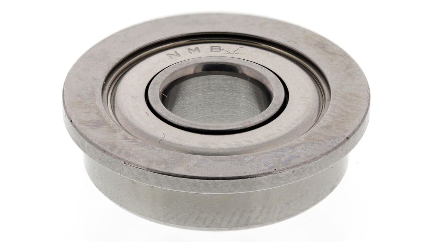 NMB DDRF1350ZZMTRA5P24LY121 Double Row Deep Groove Ball Bearing- Both Sides Shielded 5mm I.D, 13mm O.D