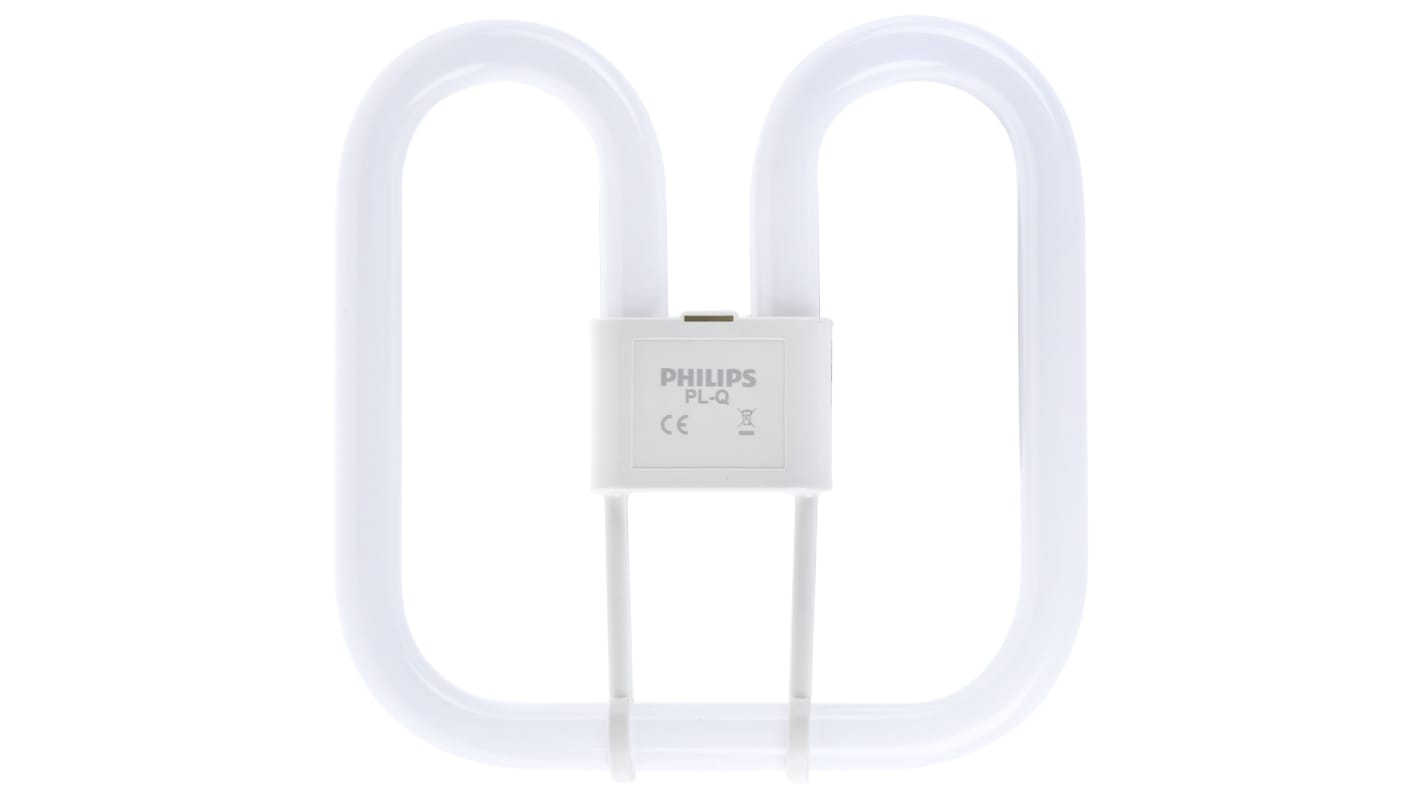 Lampadina fluorescente Philips Lighting con base GR10q, 28 W, 4000K (Bianco freddo), forma A 4 tubi