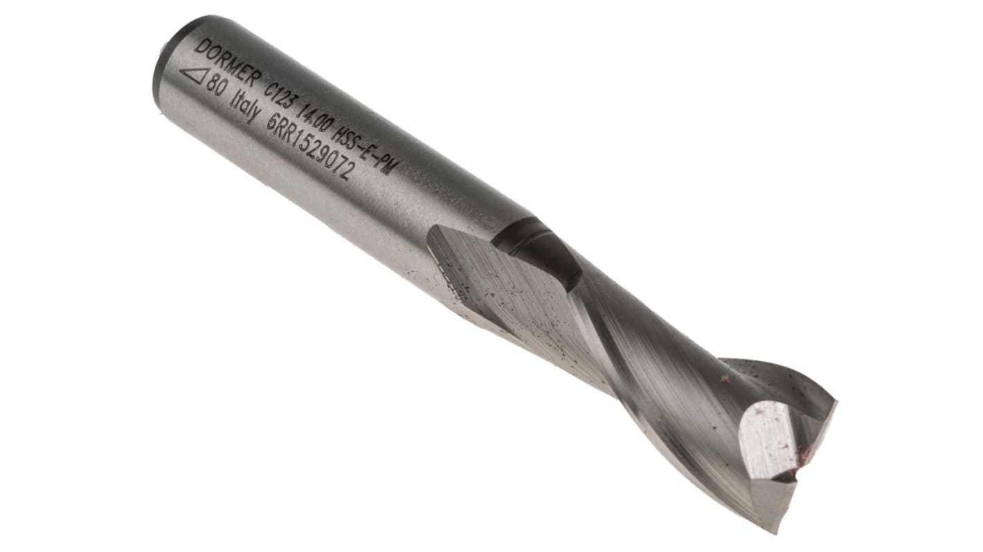 Dormer Plain Slot Drill, 14mm Cut Diameter