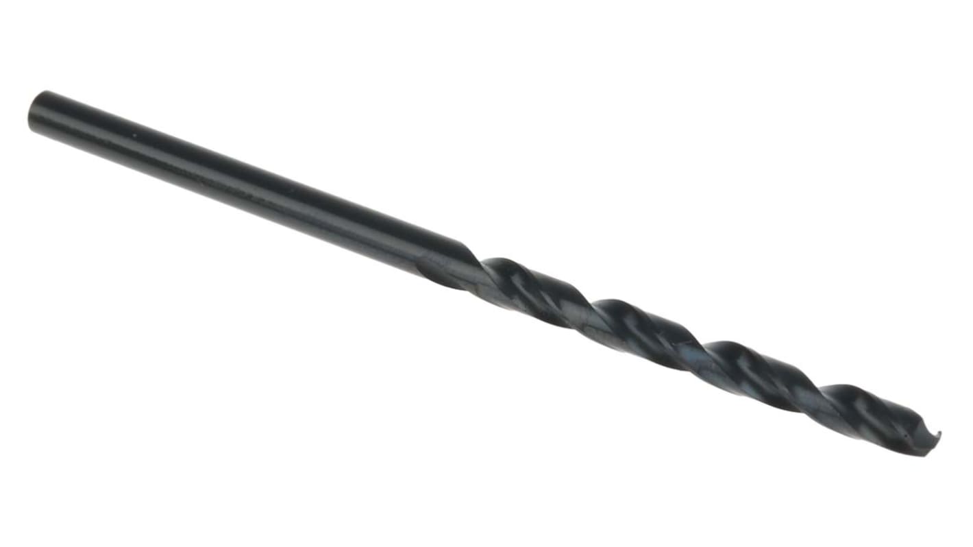 Dormer A100 Series HSS Twist Drill Bit for Steel, 2.5mm Diameter, 57 mm Overall