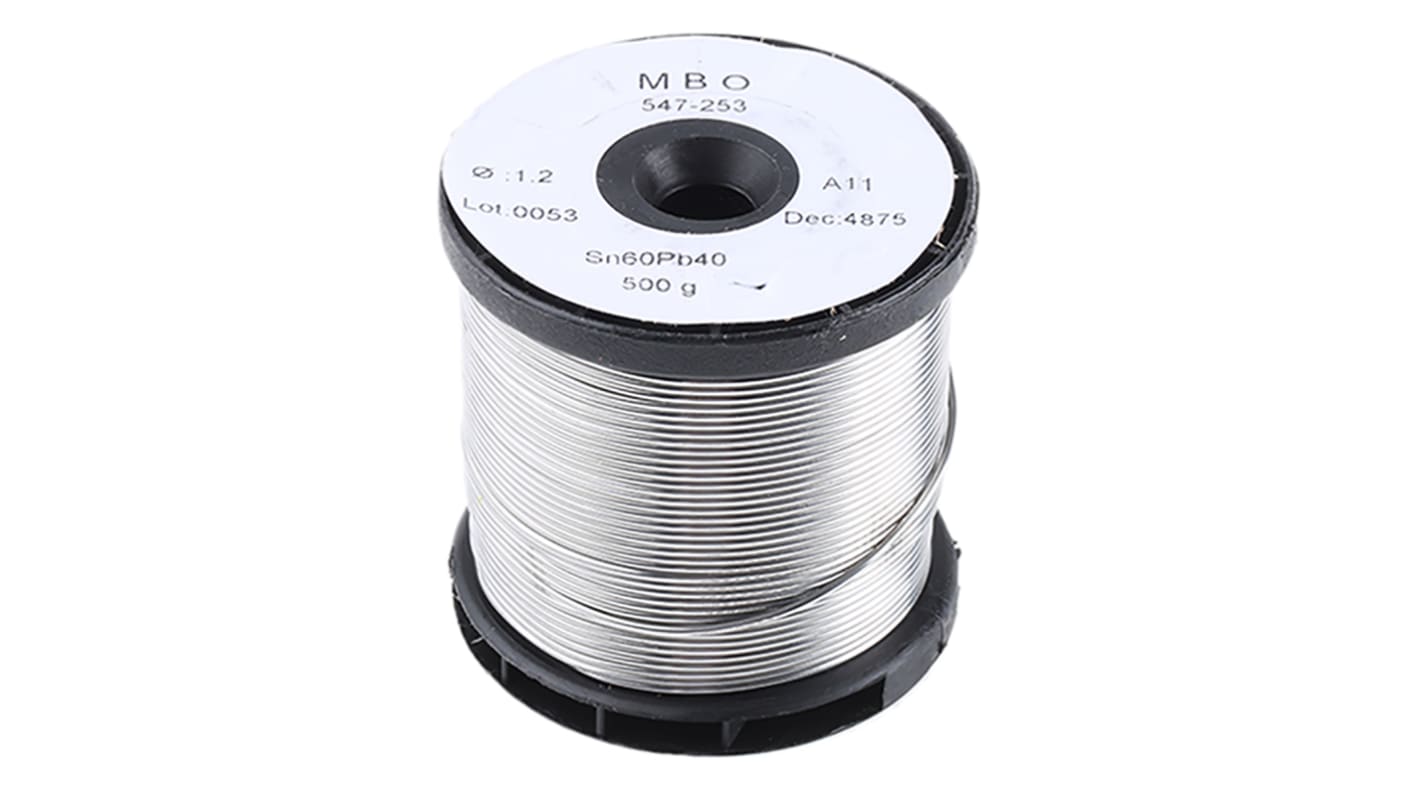 MBO Wire, 1.2mm Lead solder, 183°C Melting Point