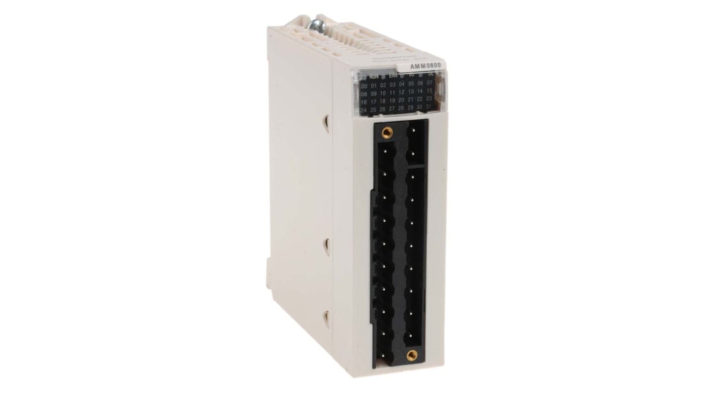 PLC – I/O modul, řada: NLC-IO-6I-04QTP-01A, pro použití s: Modicon M340, 307.6 x 100 x 140 mm, typ vstupní: Analogový 4