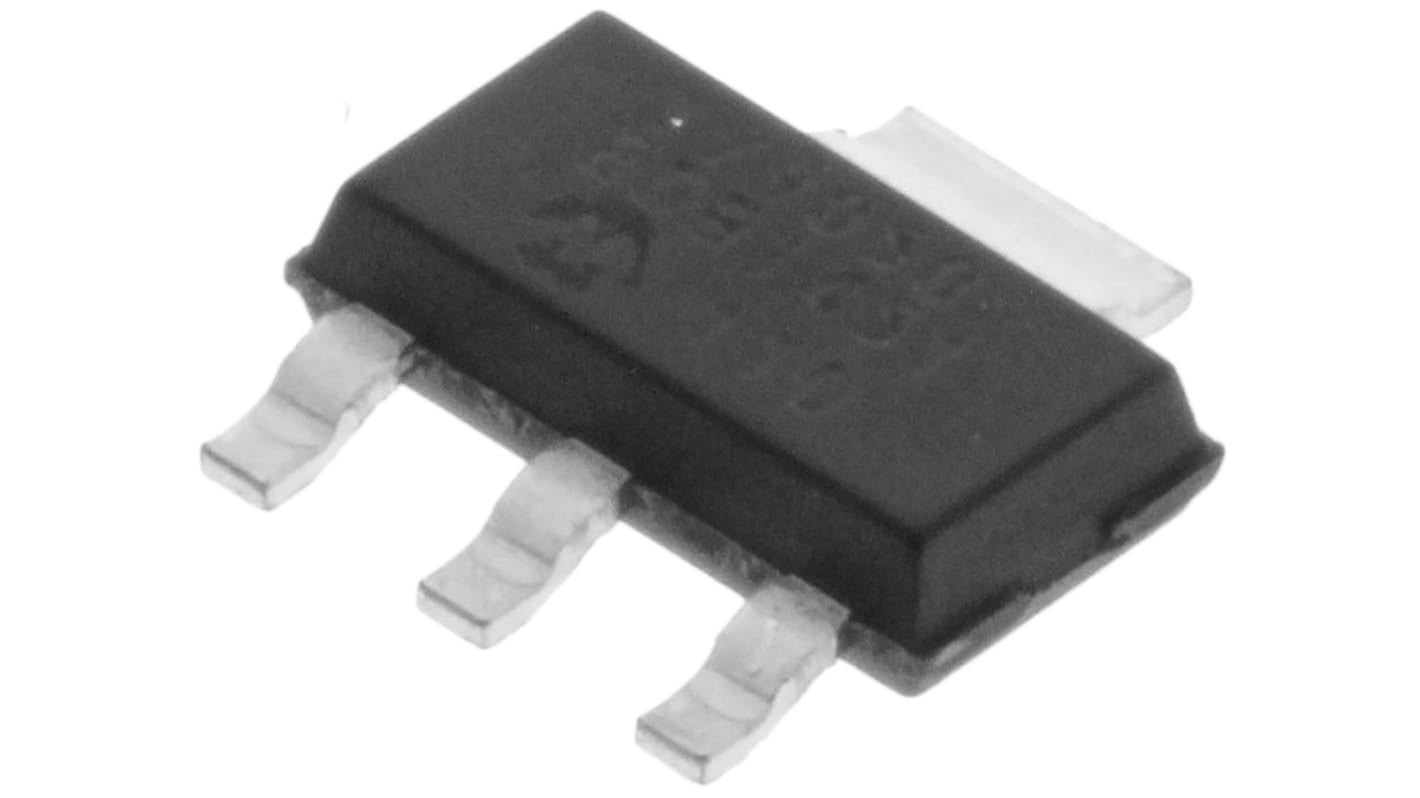 Microchip 電圧レギュレータ 低ドロップアウト電圧 5 V, 3+Tab-Pin, MCP1790-5002E/DB