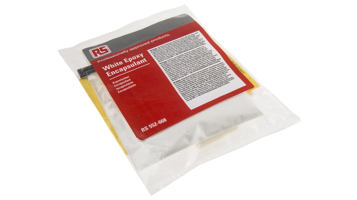 Pack de Résine d'enrobage RS PRO Epoxy Blanc 250 g