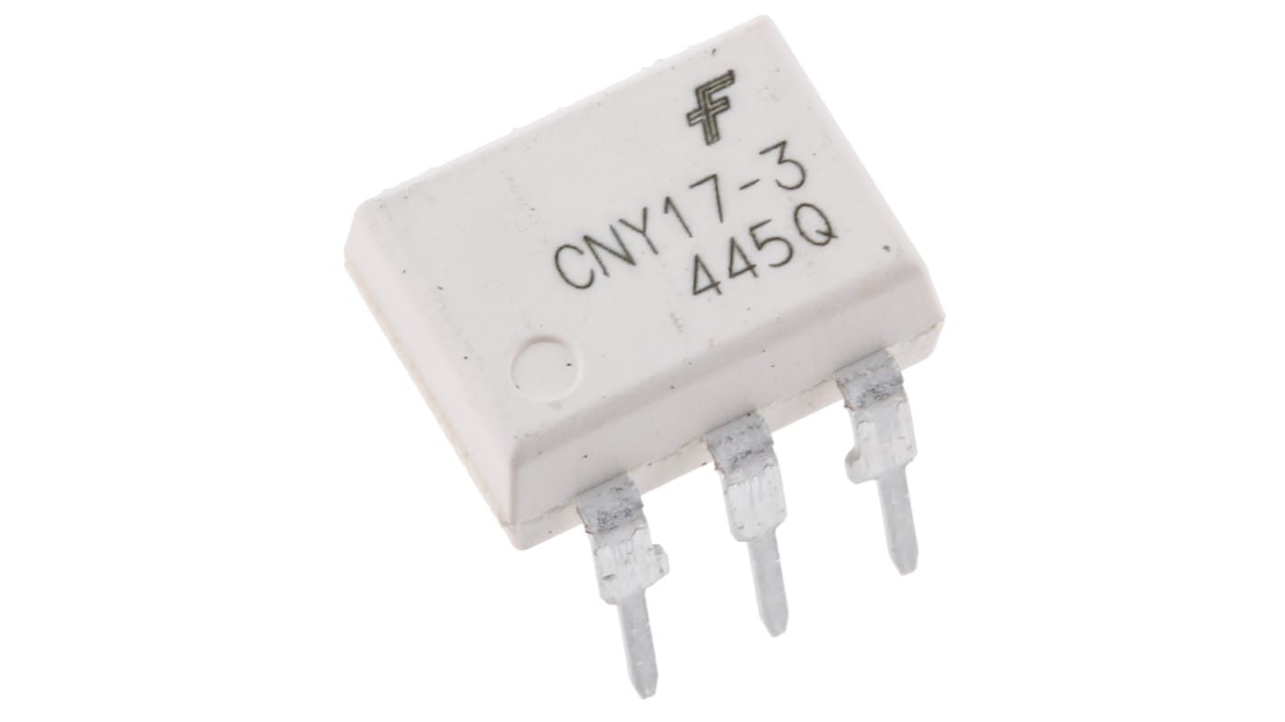 Optocoupleur Traversant ON Semiconductor, Sortie Transistor 100 %