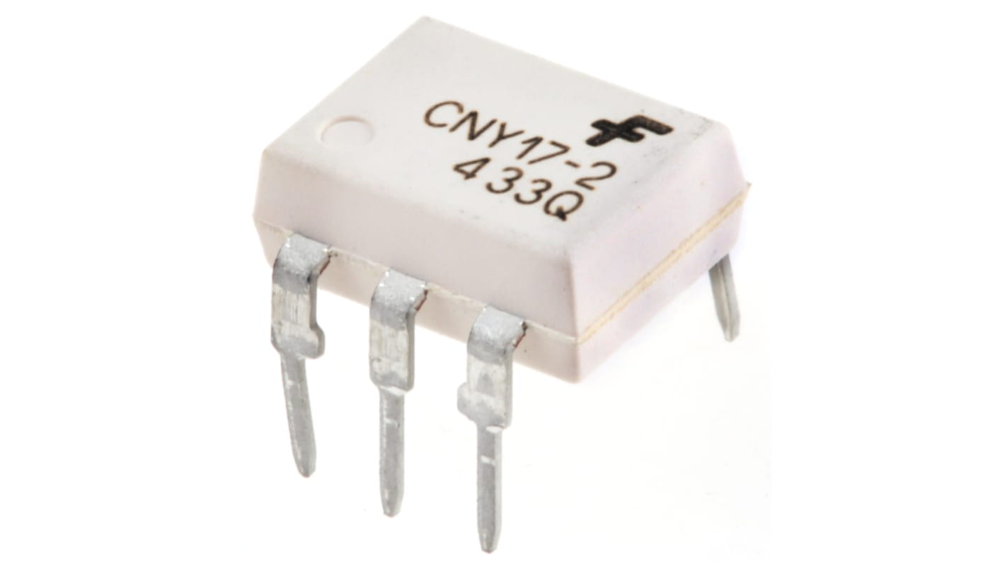 onsemi, CNY172M DC Input Transistor Output Optocoupler, Through Hole, 6