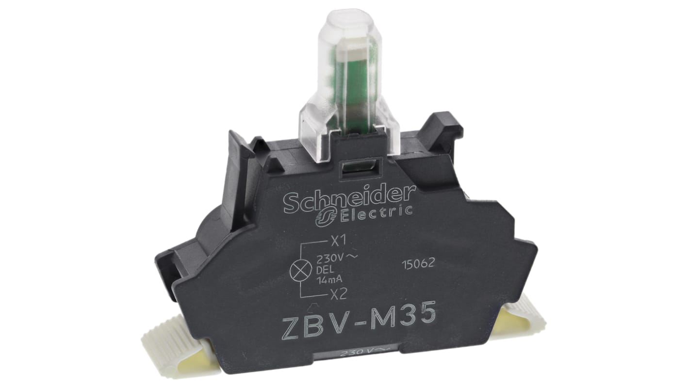ZBVM35 | スイッチモジュール コンタクトブロック 230V スクリュークランプターミナル Schneider Electric | RS