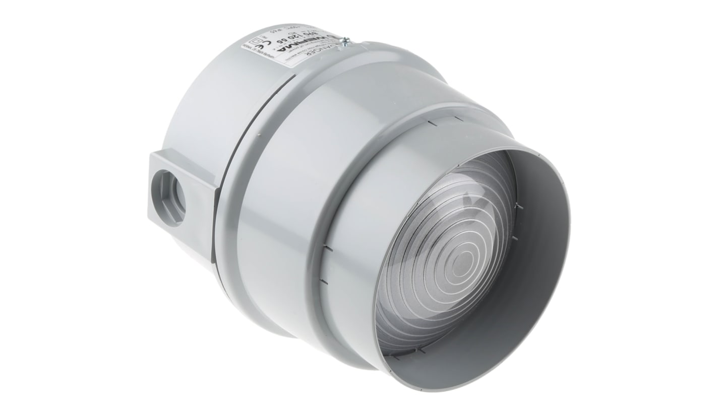 Indicador luminoso Werma serie BWM 890, efecto Constante, LED, Rojo, alim. 12 V dc, 24 V dc