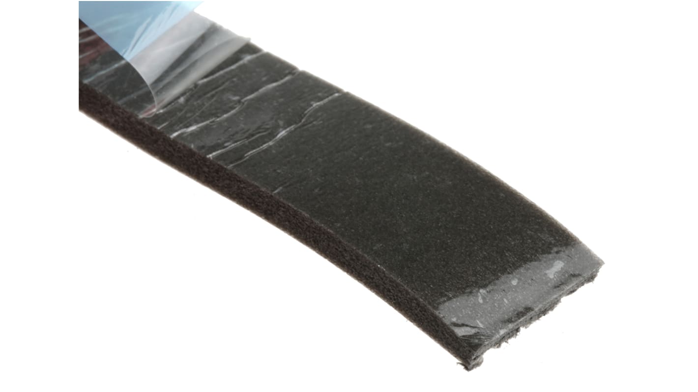 RS PRO Black Foam Tape, 20mm x 5m, 4mm Thick RS