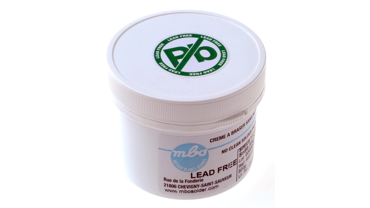 MBO Paste Lead Free Solder, 217°C Melting Point