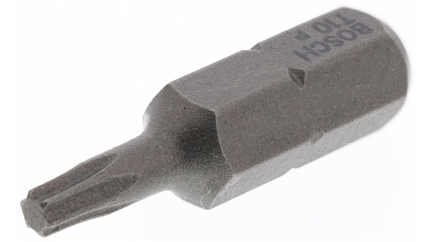 Bosch Torx Screwdriver Bit, T10 Tip, 25 mm Overall