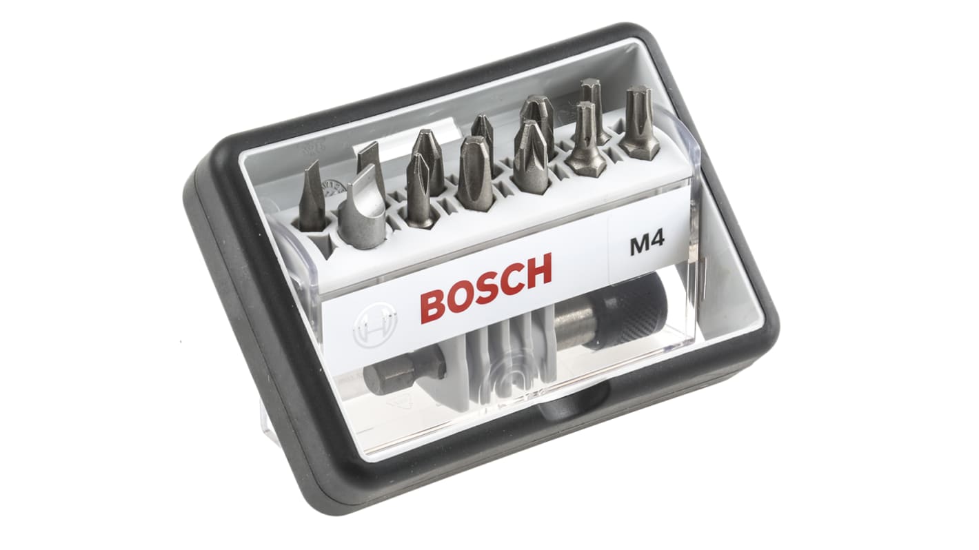 Bosch Schlitz, PHILLIPS®, POZIDRIV, TORX® Bitsatz schlagfest PH1, PH2, PH3, PZ1, PZ2, PZ3, SL4,5, SL5.5, SL8, T15, T20,