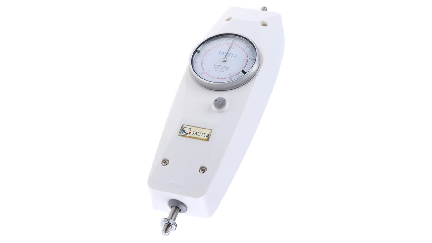 Sauter FA 50 Force Gauge, Range 50N, Resolution 0.25 N RS
