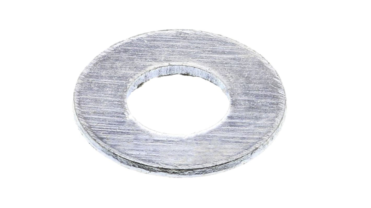Bright Zinc Plated Steel Plain Form A Washers, M2, DIN 125A