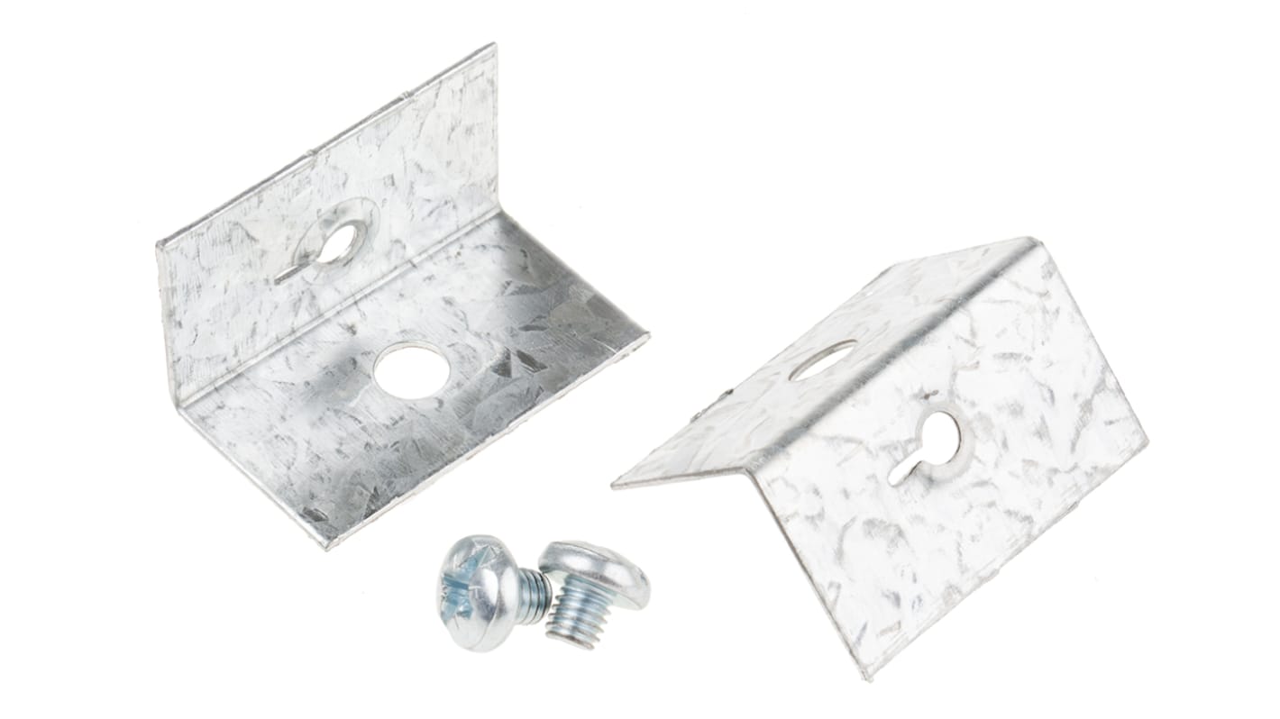 Accessori per canaline RS PRO in Acciaio galvanizzato, 50 x 50mm