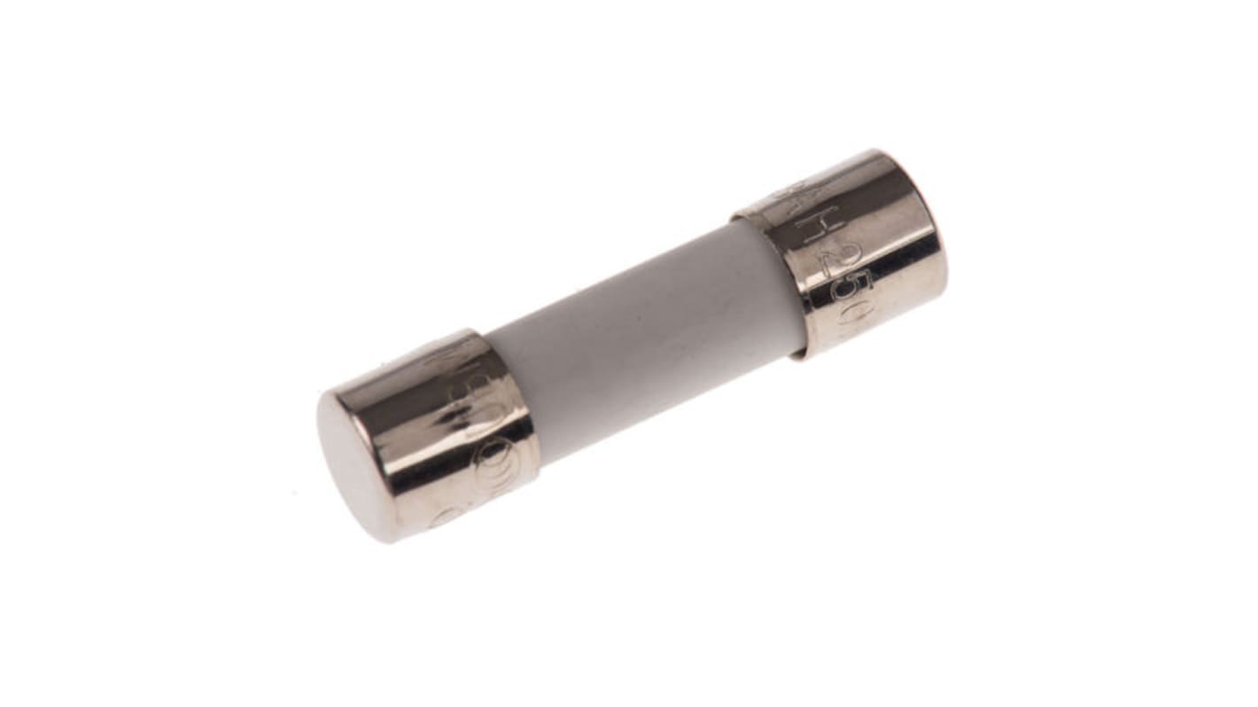 RS PRO Feinsicherung F / 6.3A 5 x 20mm 250V ac Keramik