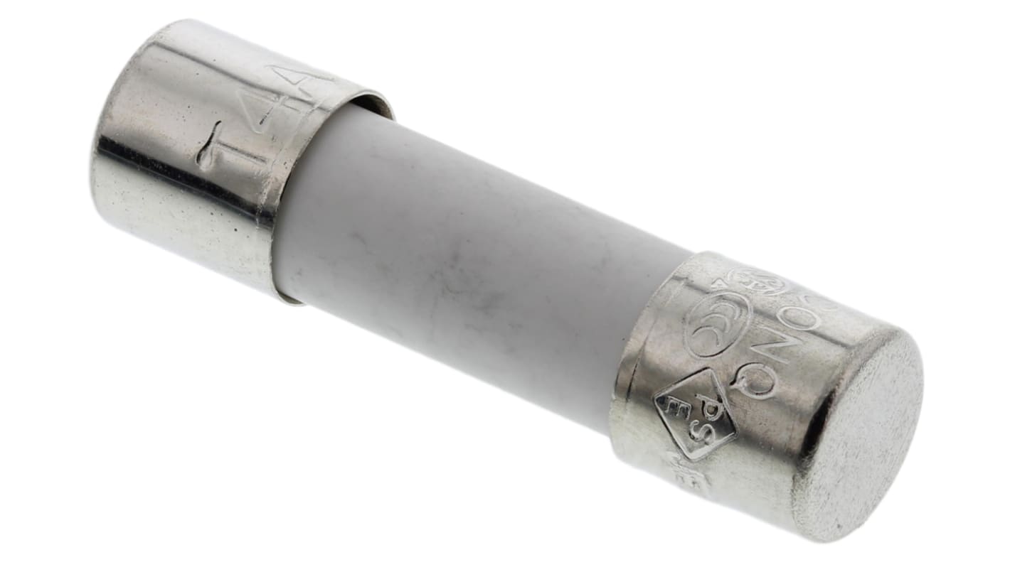 RS PRO 4A T Ceramic Cartridge Fuse, 5 x 20mm RS