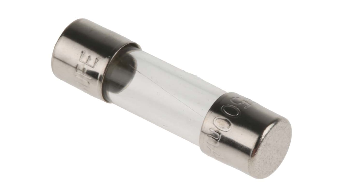 RS PRO Feinsicherung F / 500mA 5 x 20mm 250V ac Glas