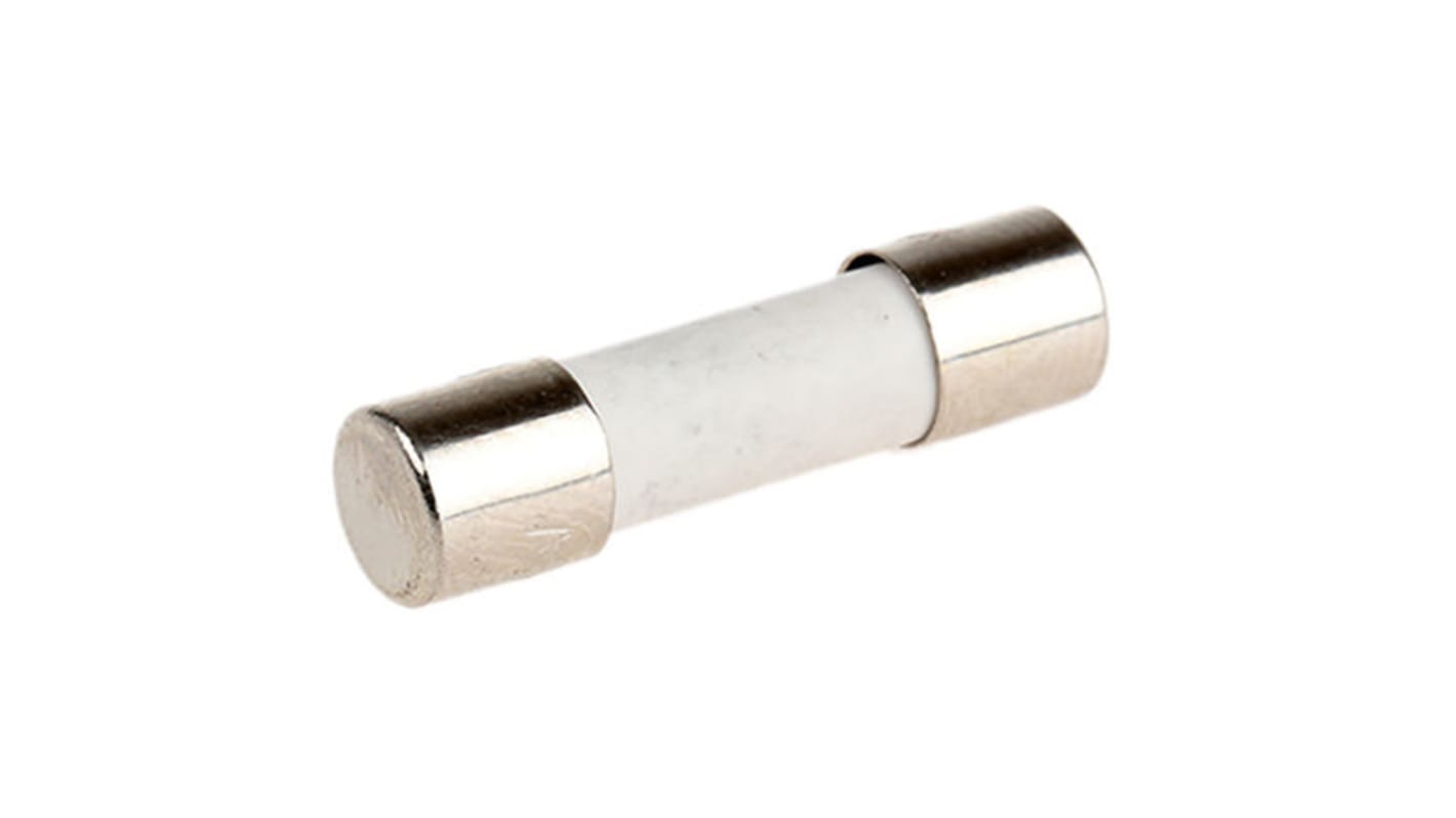 RS PRO 10A F Ceramic Cartridge Fuse, 5 x 20mm RS