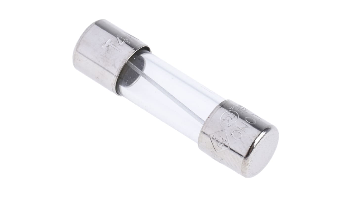 RS PRO 4A T Glass Cartridge Fuse, 5 x 20mm