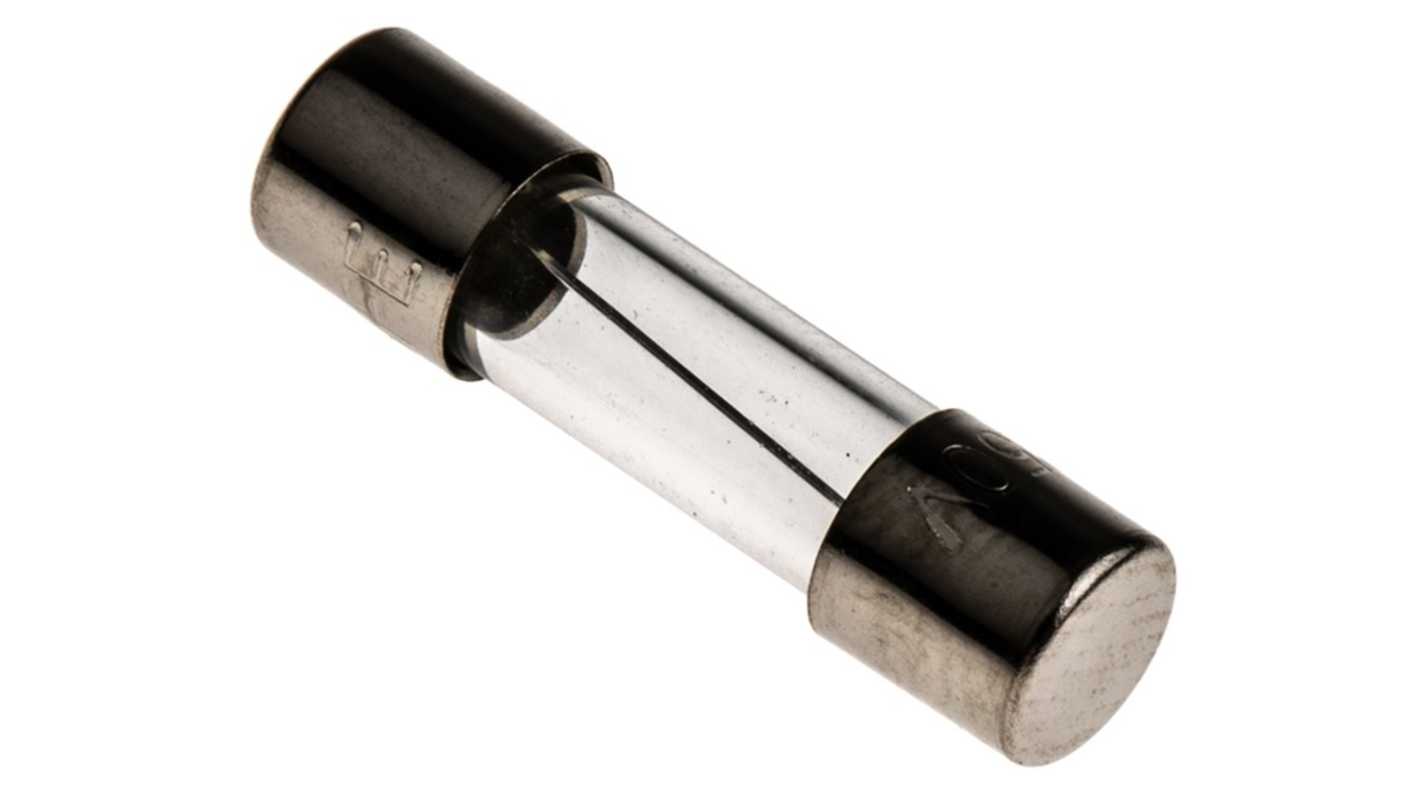 RS PRO 10A F Glass Cartridge Fuse, 5 x 20mm RS