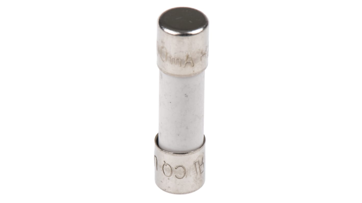 RS PRO 500mA T Ceramic Cartridge Fuse, 5 x 20mm