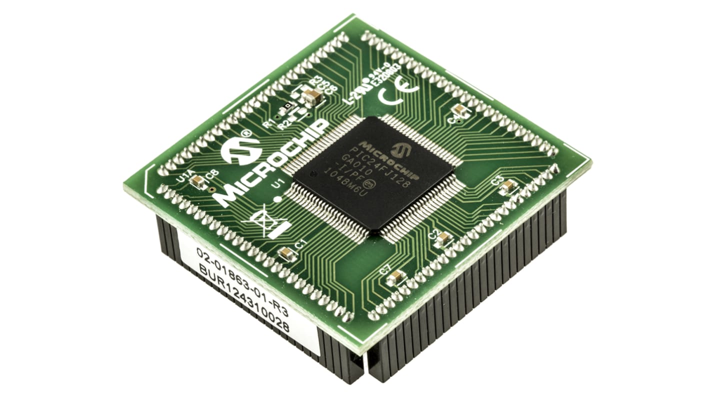 Microchip PIC24F 100P PIM モジュール MA240011