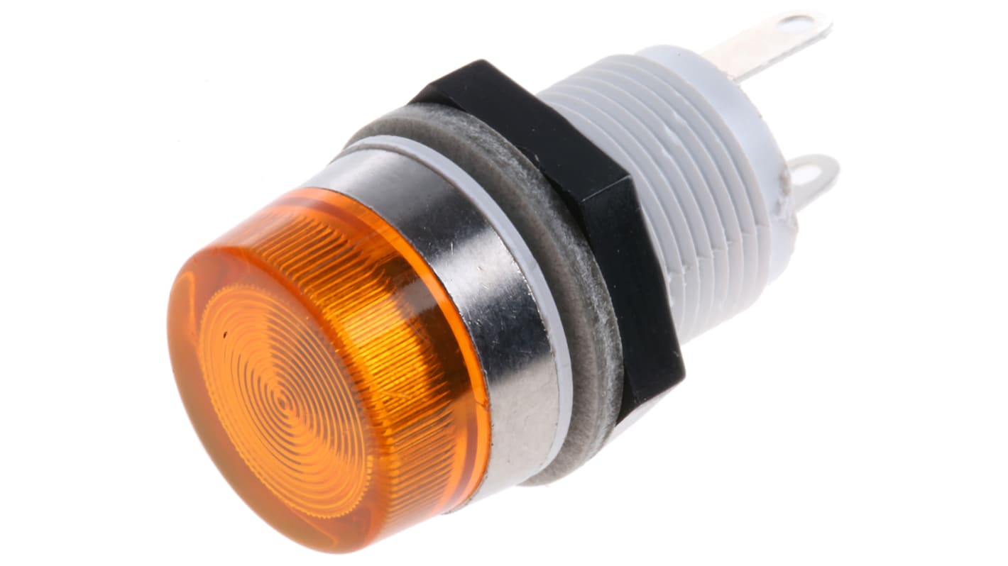 T0063AOFAB Indicator Bulb Holder, , 12.7mm Panel Mount RS