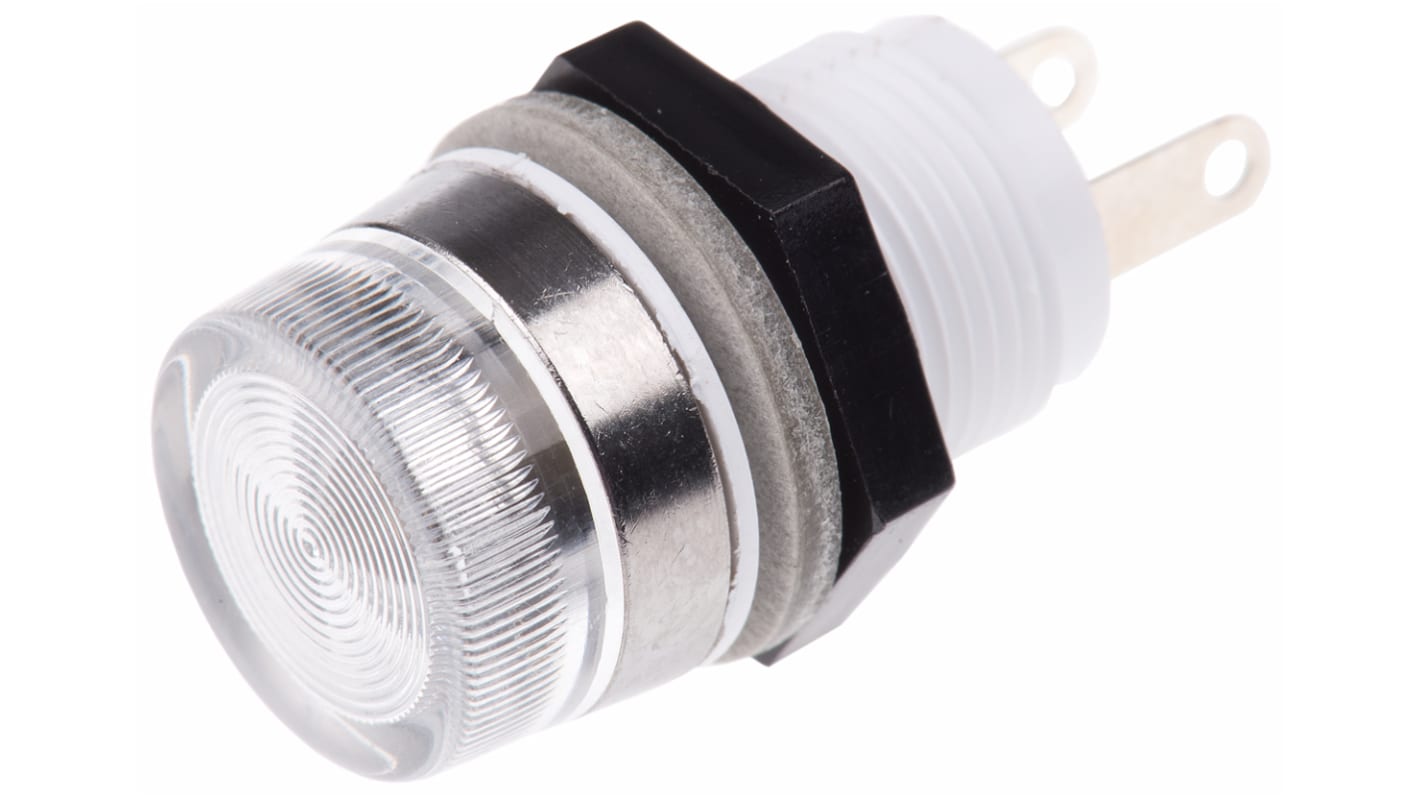 T0063AOFAE Indicator Bulb Holder, , 12.7mm Panel Mount RS