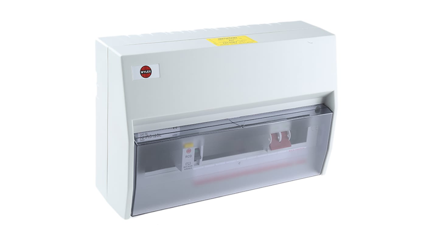 Wylex 12 Way Split Load Plastic Consumer Unit, 80A NH