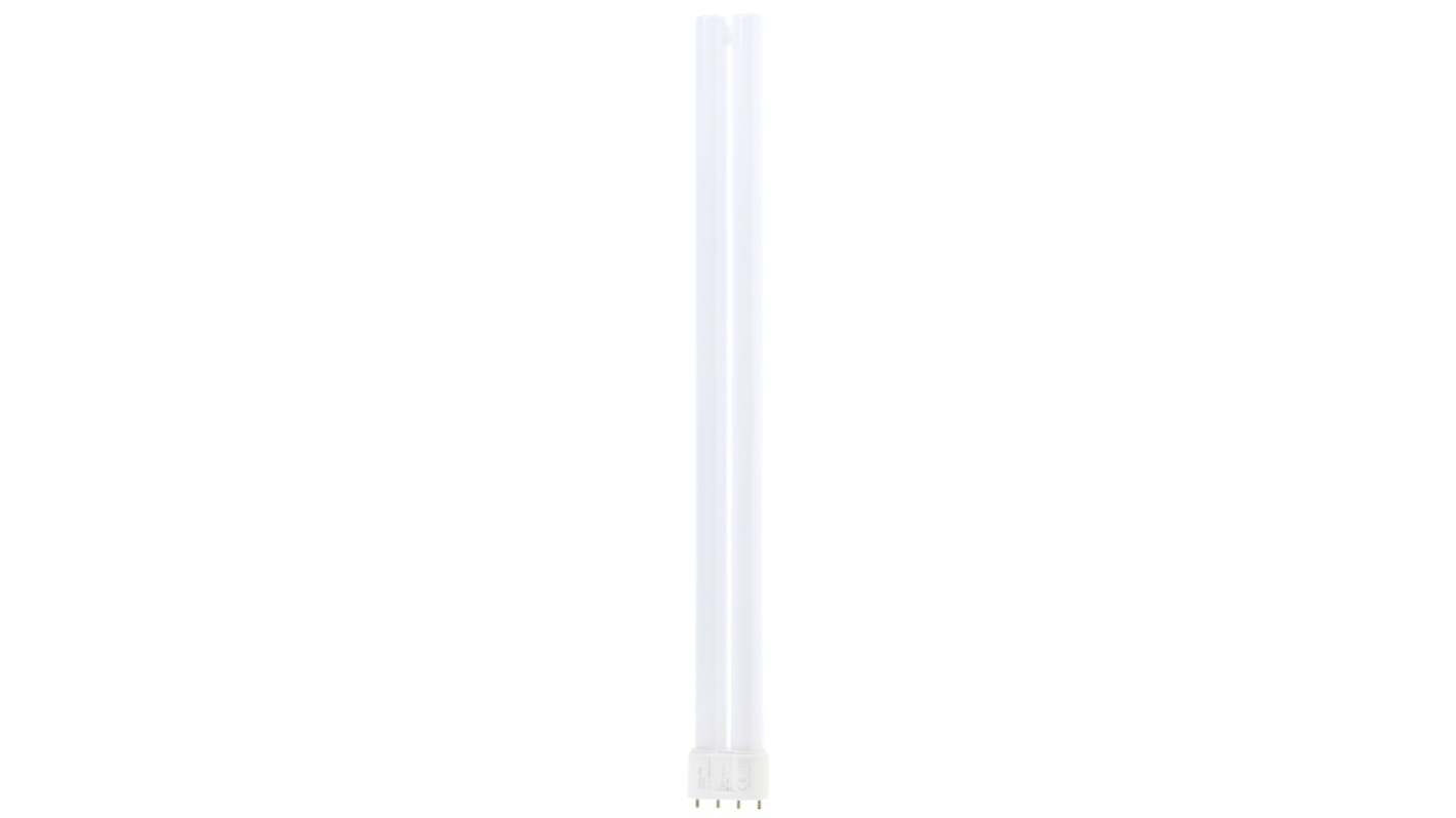 Philips Lighting 2G11 Twin Tube Shape CFL Bulb, 36 W, 3000K, Warm White Colour Tone